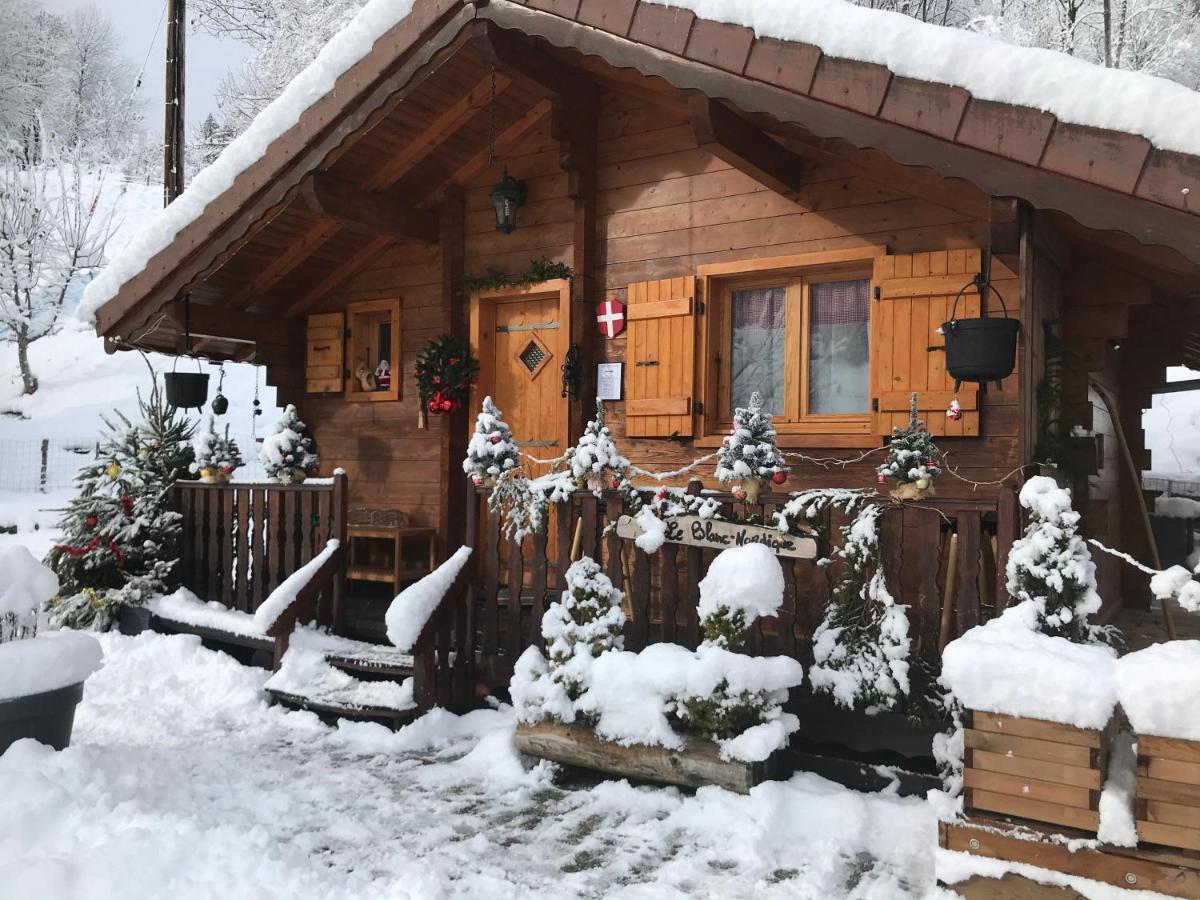 Le Blanc Nordique Villa Le Bouchet-Mont Charvin Ngoại thất bức ảnh